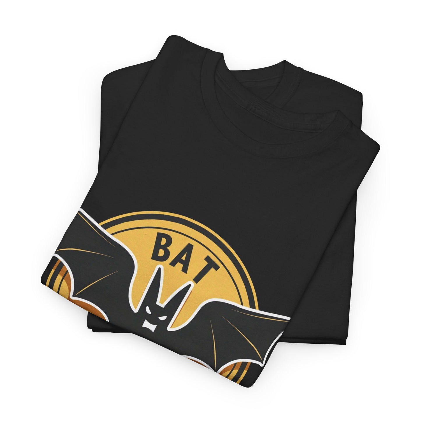 Bat Coffee Tee | Retro Logo