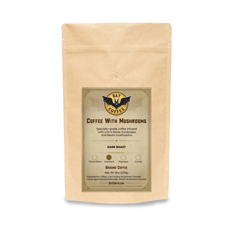 Coffee with Mushrooms Dark Roast