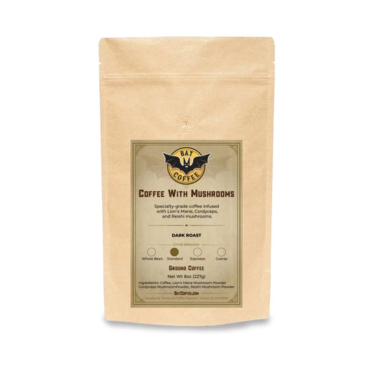 Coffee with Mushrooms Dark Roast