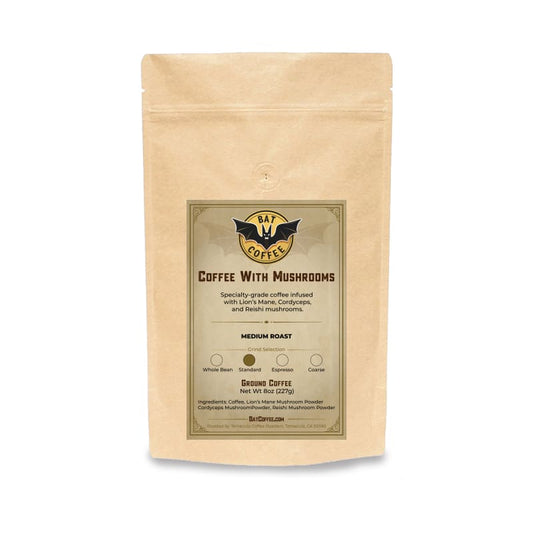 Coffee with Mushrooms Medium Roast